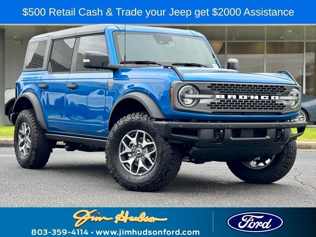 new 2024 Ford Bronco car, priced at $61,140