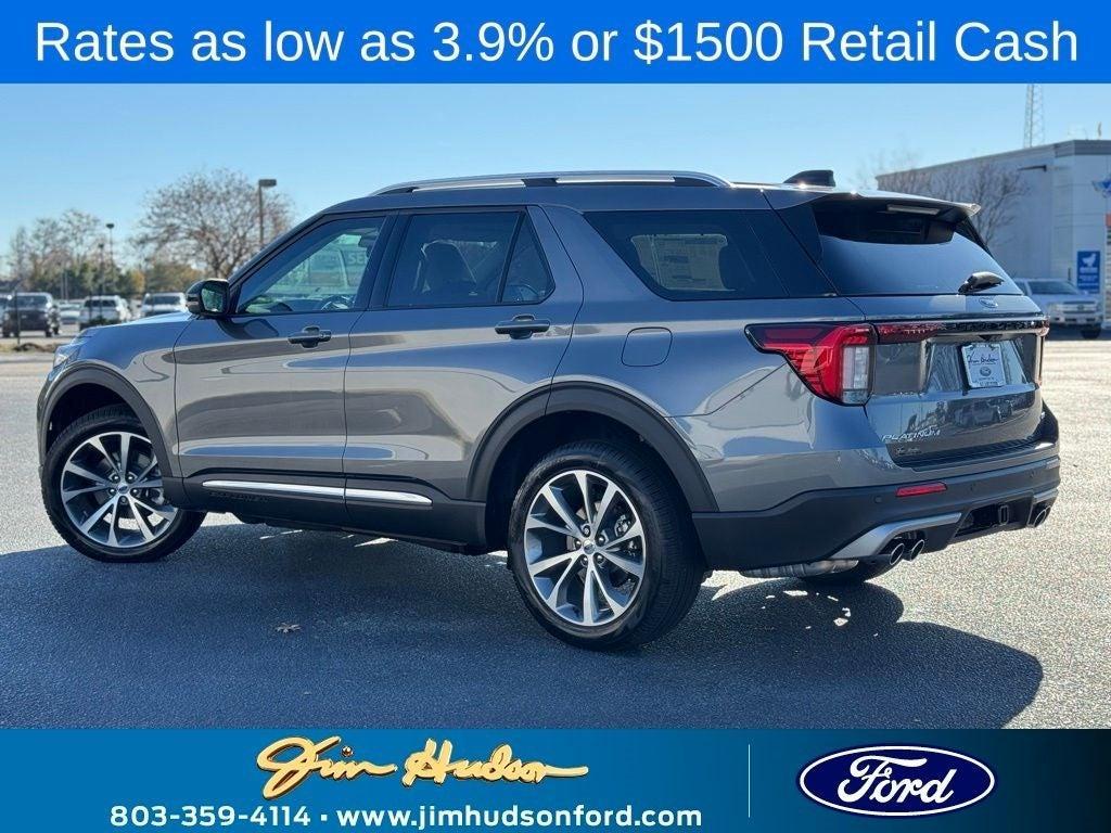 new 2025 Ford Explorer car, priced at $58,665