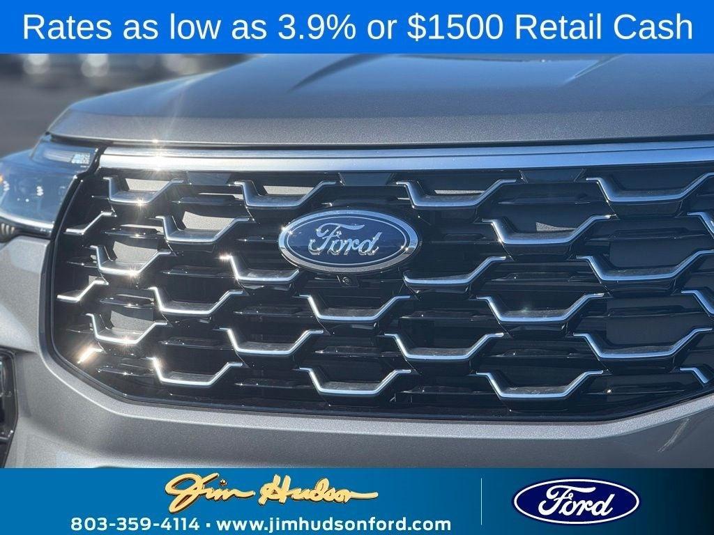 new 2025 Ford Explorer car, priced at $58,665