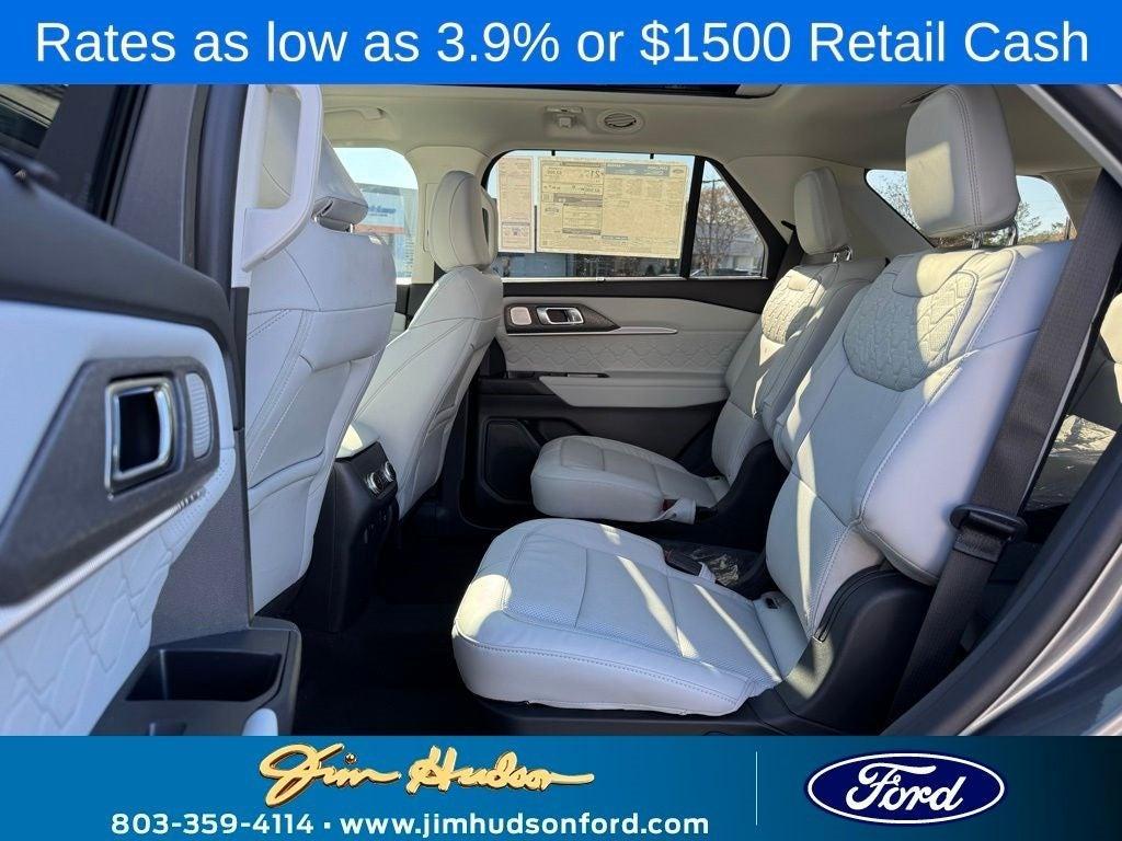 new 2025 Ford Explorer car, priced at $58,665