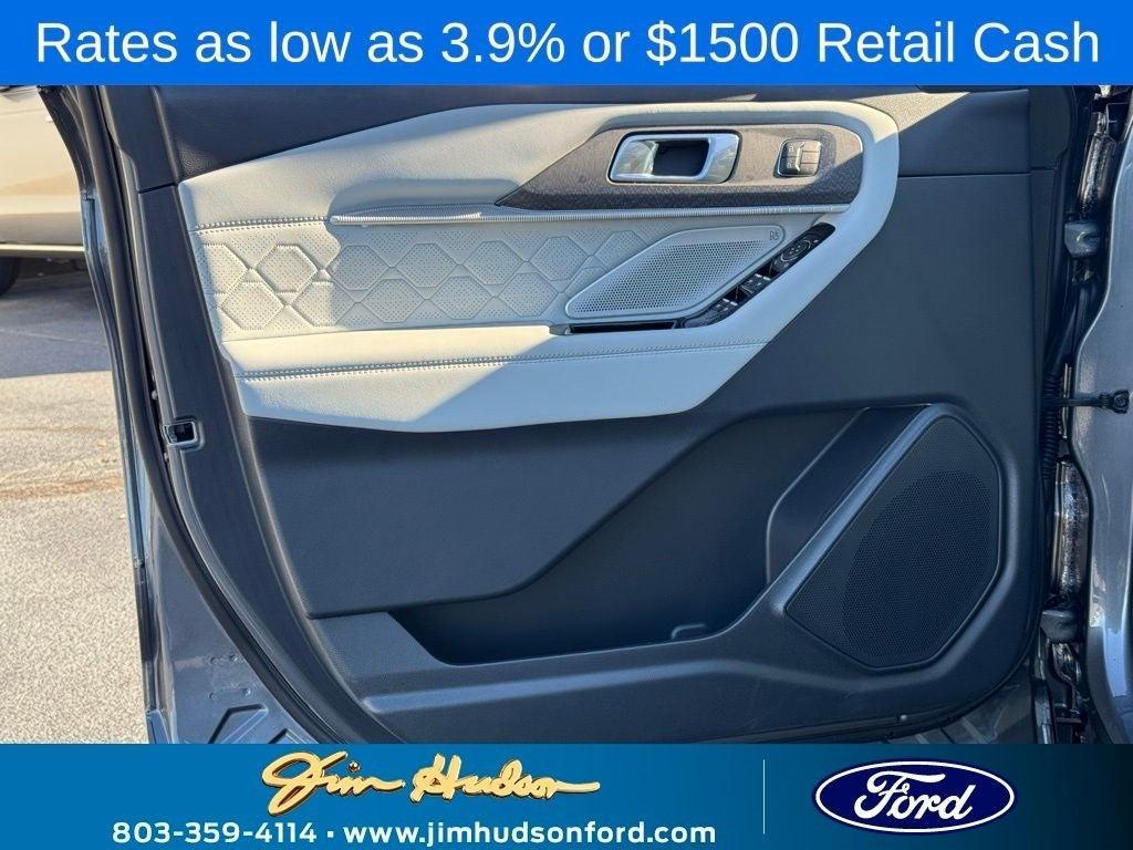 new 2025 Ford Explorer car, priced at $58,665