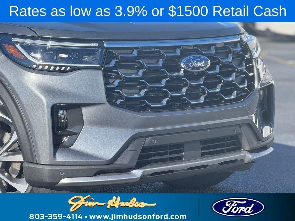 new 2025 Ford Explorer car, priced at $58,665