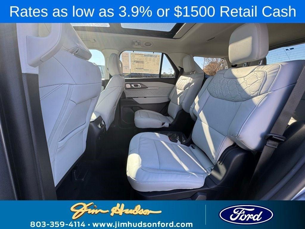 new 2025 Ford Explorer car, priced at $58,665