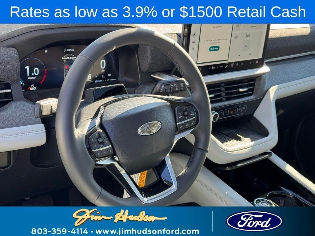 new 2025 Ford Explorer car, priced at $58,665