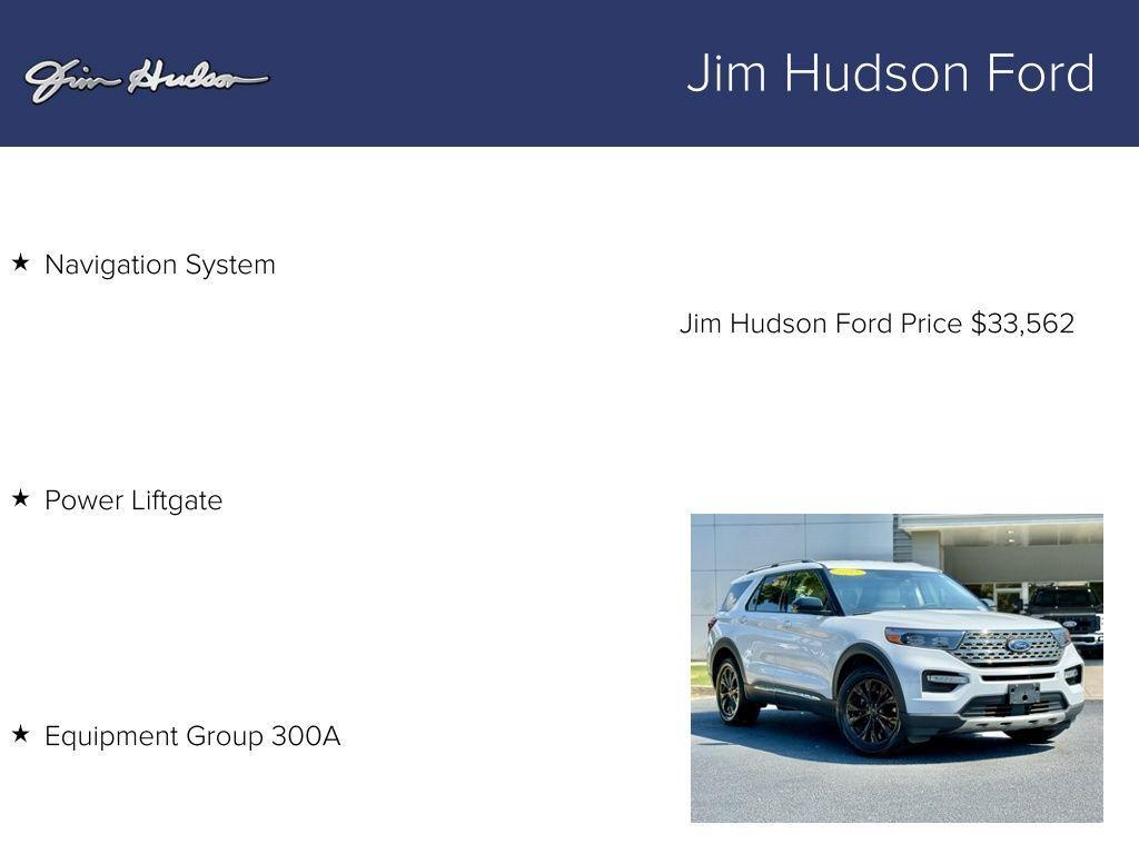 used 2023 Ford Explorer car, priced at $33,562