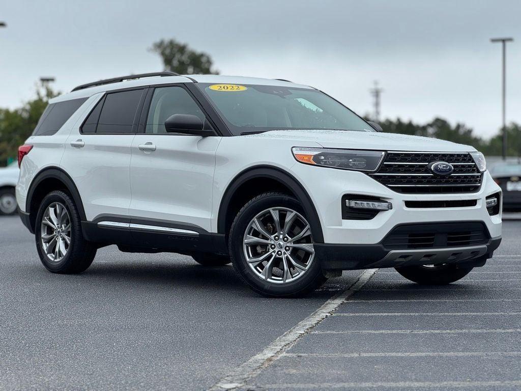 used 2022 Ford Explorer car, priced at $32,999