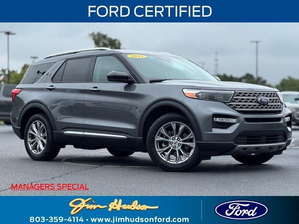 used 2023 Ford Explorer car, priced at $34,999