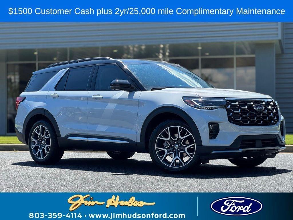 new 2025 Ford Explorer car, priced at $62,340