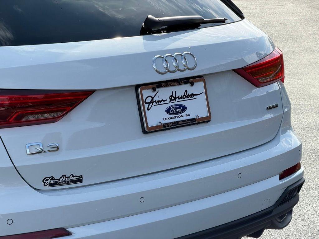 used 2024 Audi Q3 car, priced at $30,500