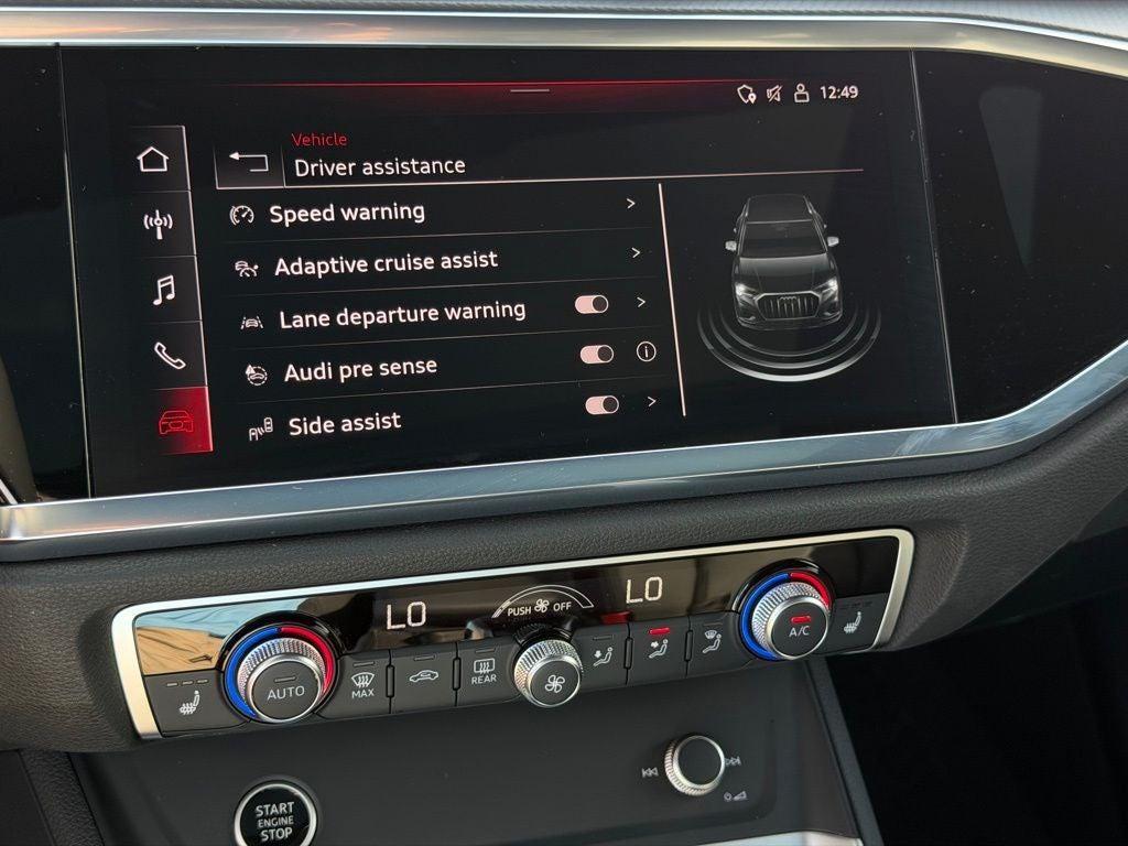 used 2024 Audi Q3 car, priced at $30,500