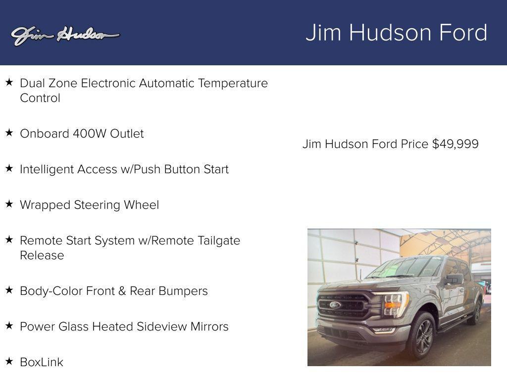 used 2023 Ford F-150 car, priced at $49,999