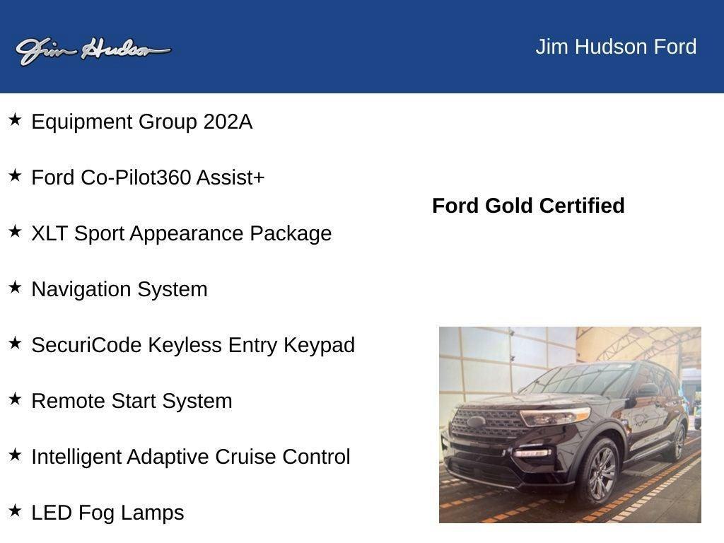 used 2022 Ford Explorer car, priced at $35,578