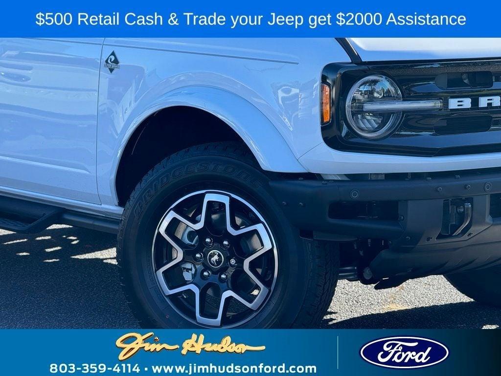 new 2024 Ford Bronco car, priced at $56,350