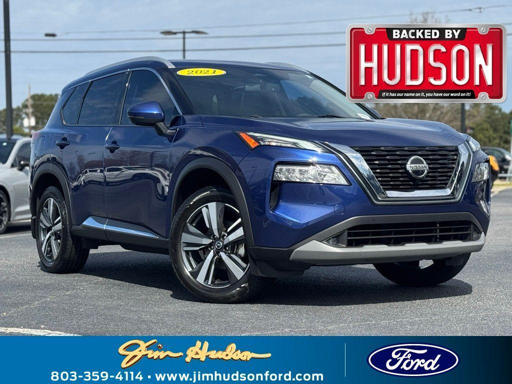 used 2021 Nissan Rogue car, priced at $25,500