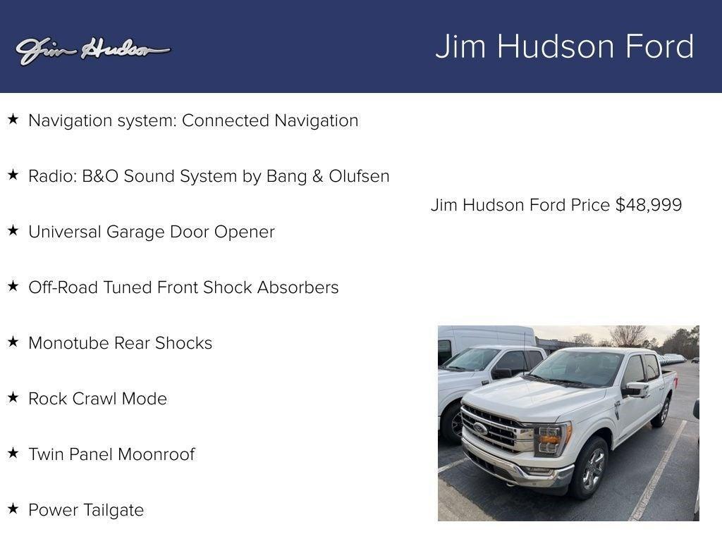 used 2022 Ford F-150 car, priced at $48,999