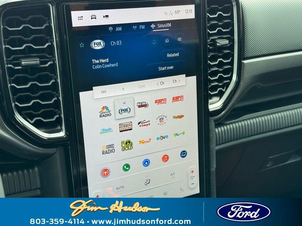 new 2025 Ford Ranger car, priced at $38,195