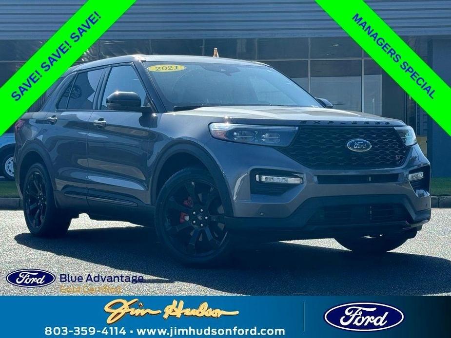 used 2021 Ford Explorer car, priced at $41,999