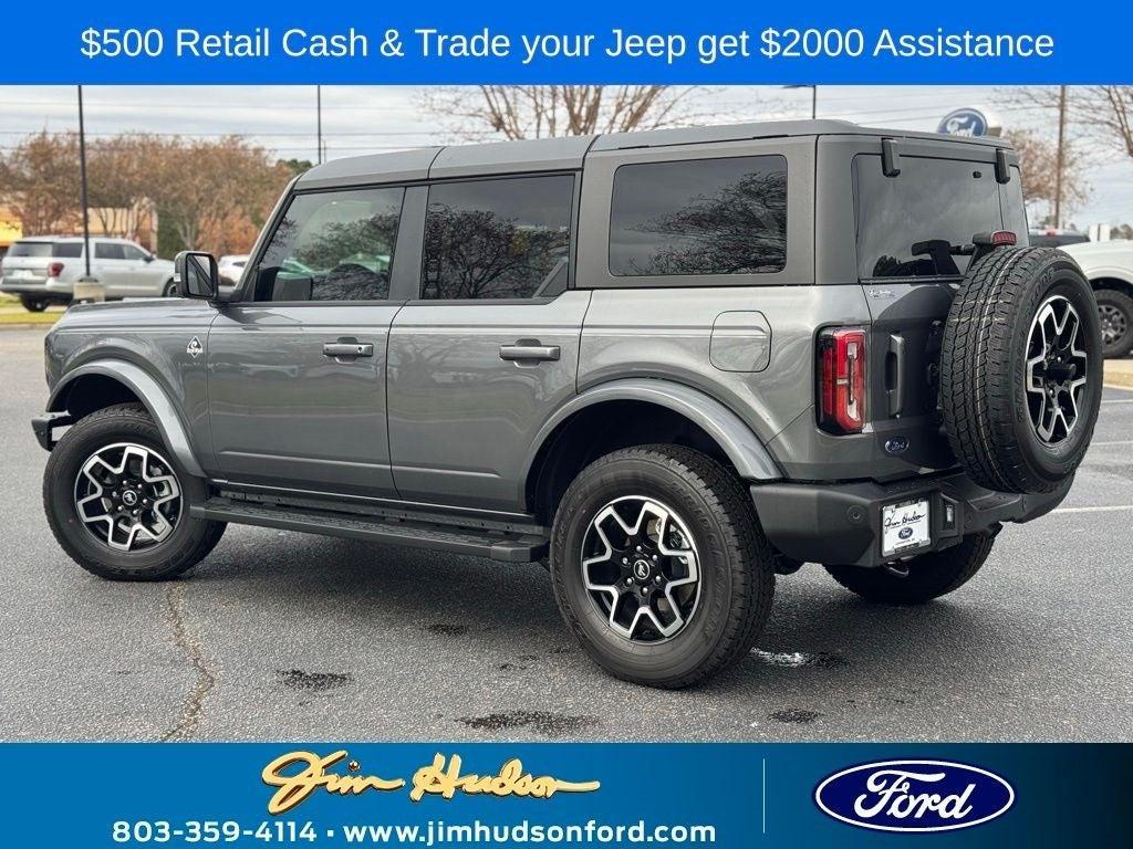 new 2024 Ford Bronco car, priced at $56,755