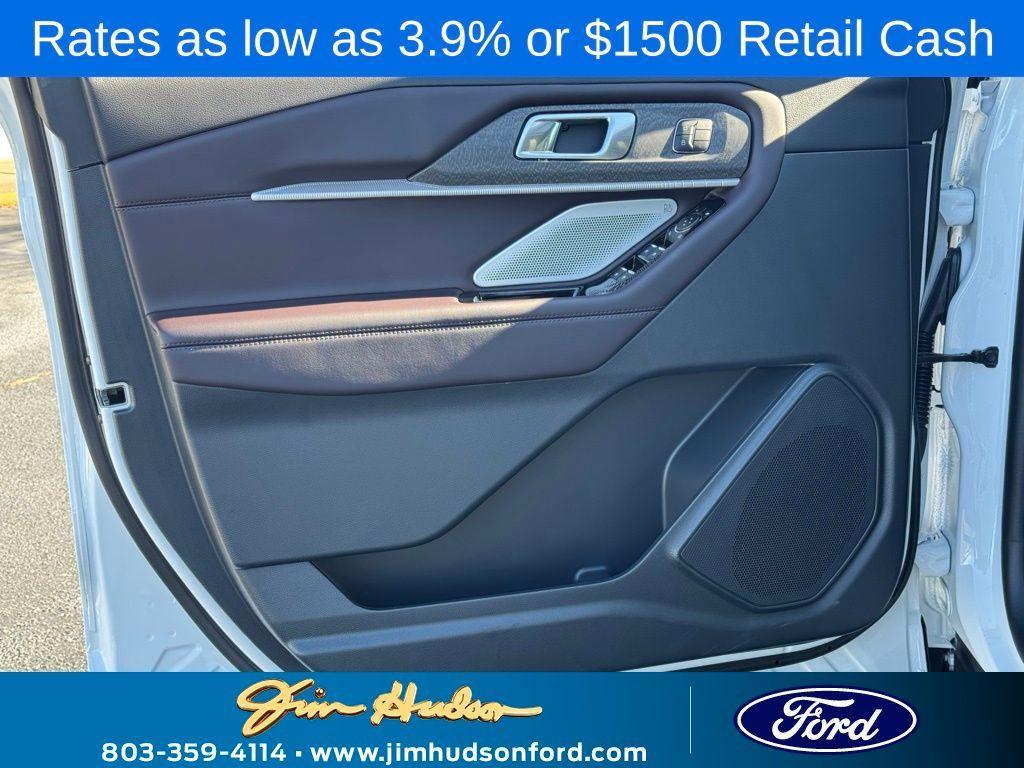 new 2025 Ford Explorer car, priced at $52,845