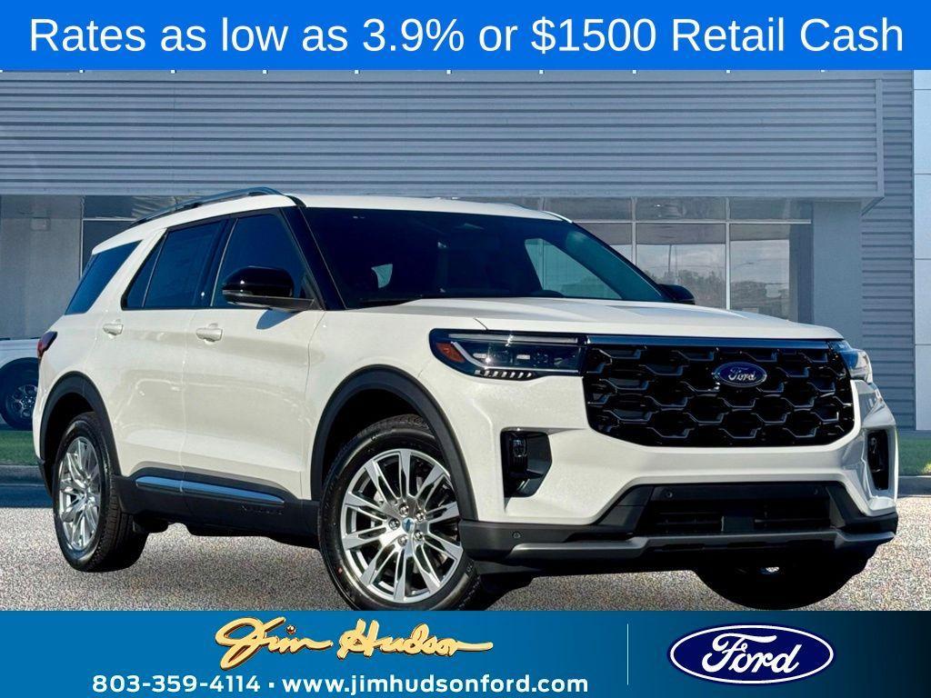 new 2025 Ford Explorer car, priced at $52,845