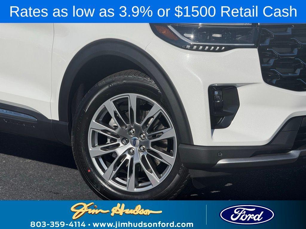 new 2025 Ford Explorer car, priced at $52,845