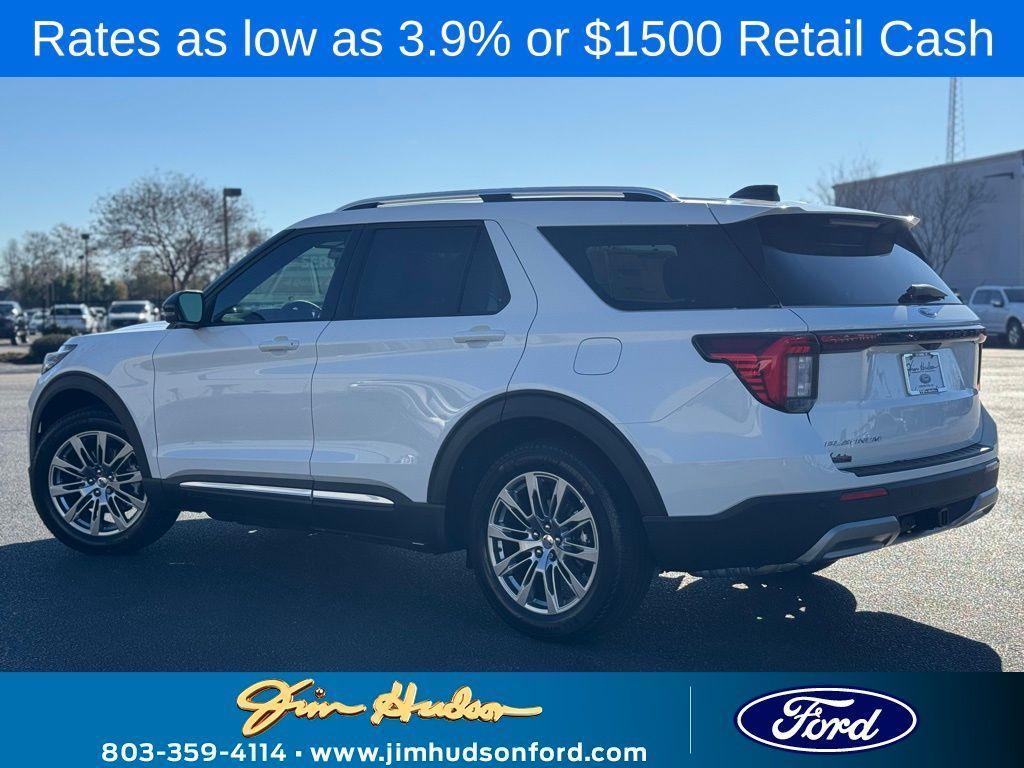 new 2025 Ford Explorer car, priced at $52,845