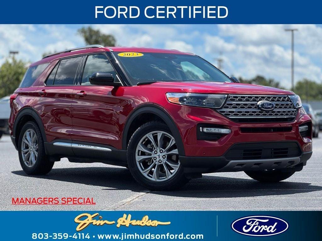 used 2023 Ford Explorer car, priced at $34,999