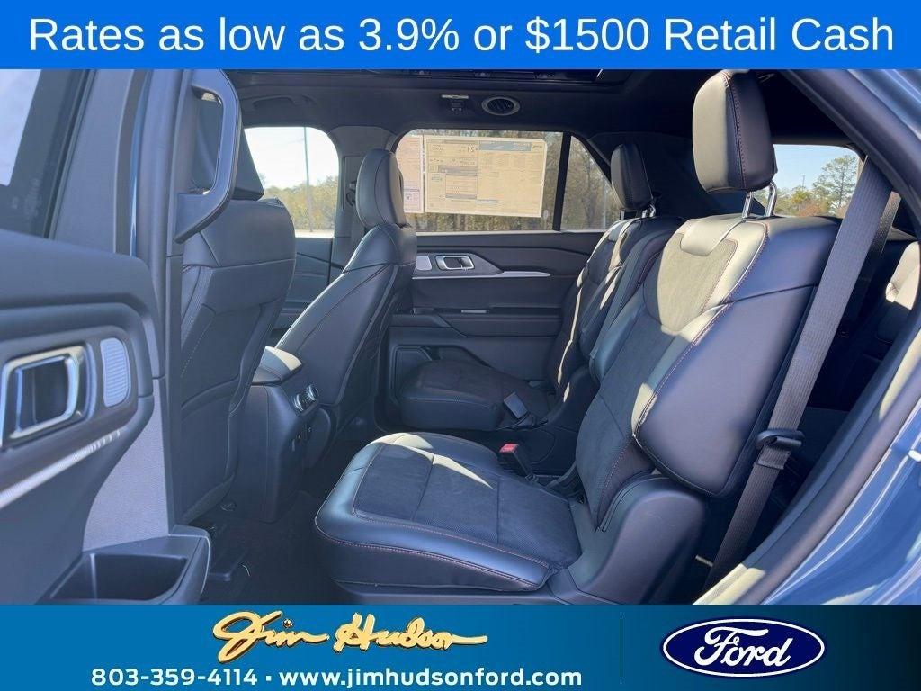 new 2025 Ford Explorer car, priced at $57,845