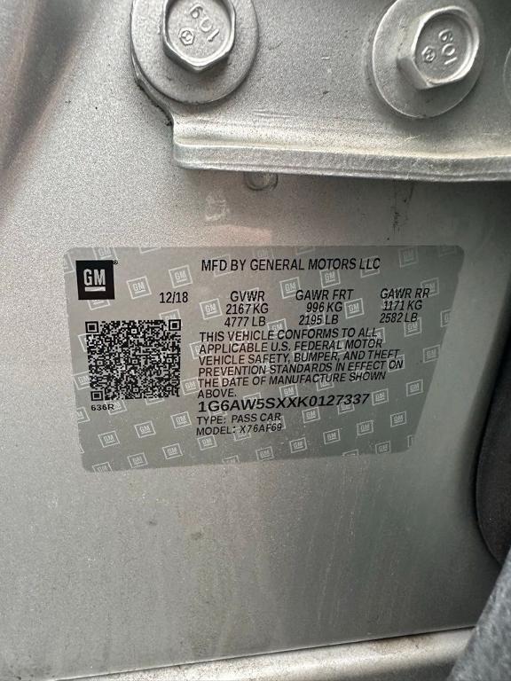 used 2019 Cadillac CTS car, priced at $20,999