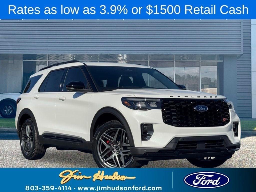 new 2025 Ford Explorer car, priced at $58,145