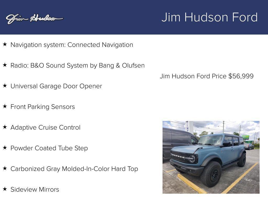 used 2023 Ford Bronco car, priced at $56,999
