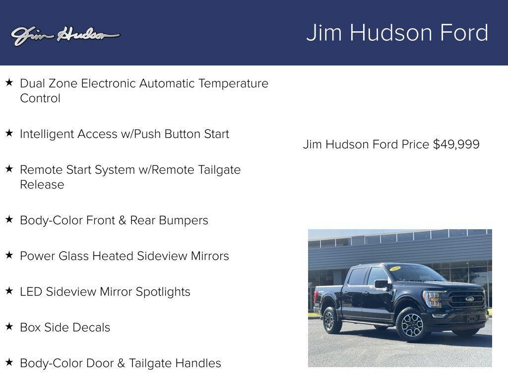 used 2022 Ford F-150 car, priced at $49,999