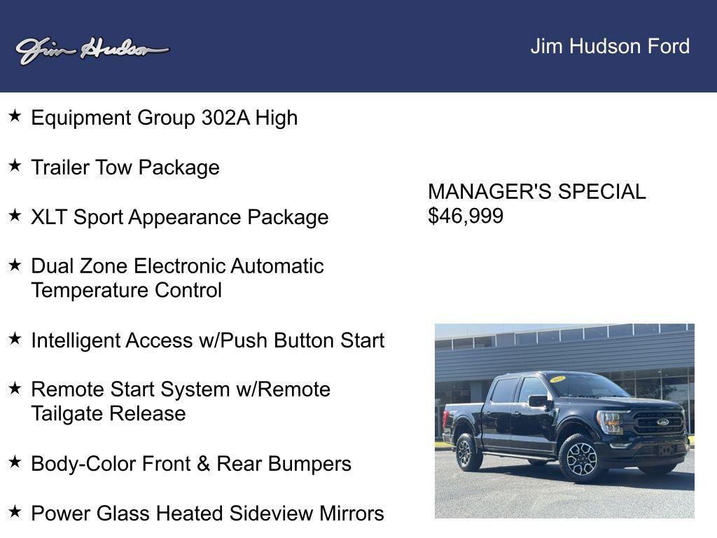 used 2022 Ford F-150 car, priced at $46,999