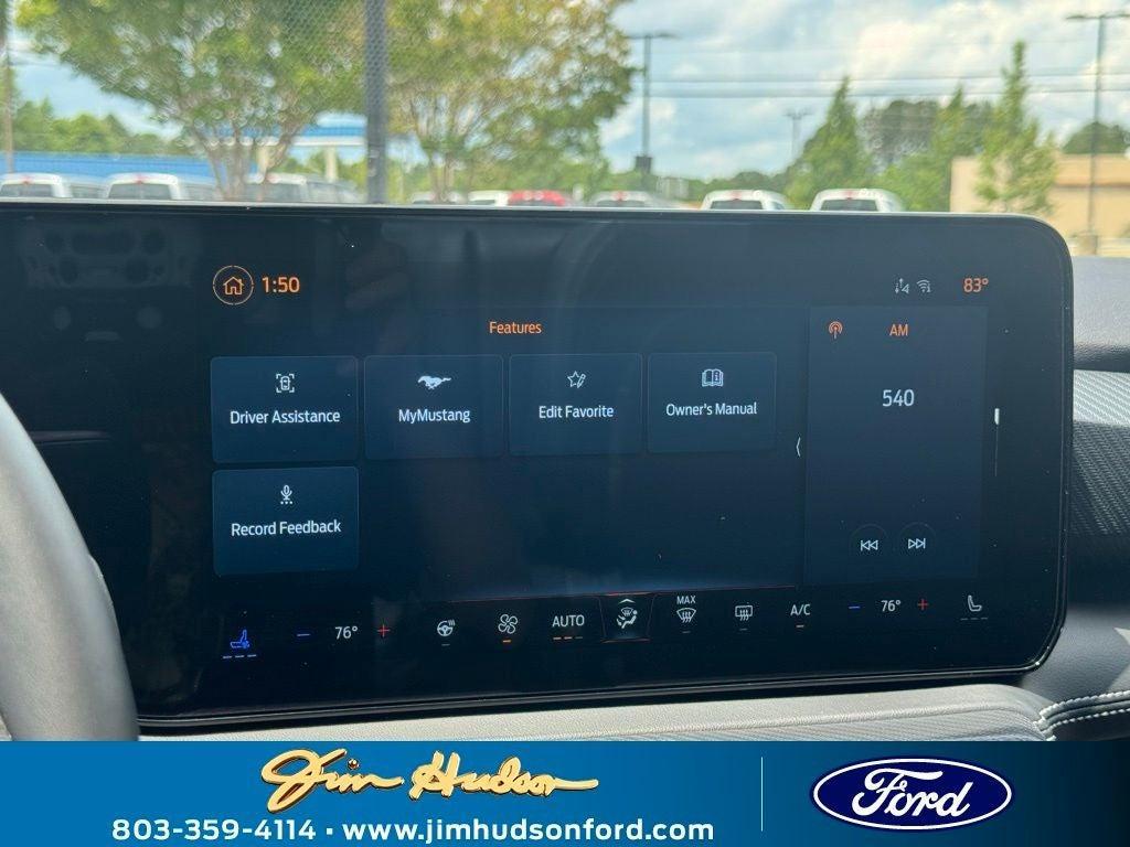new 2025 Ford Mustang car, priced at $37,125