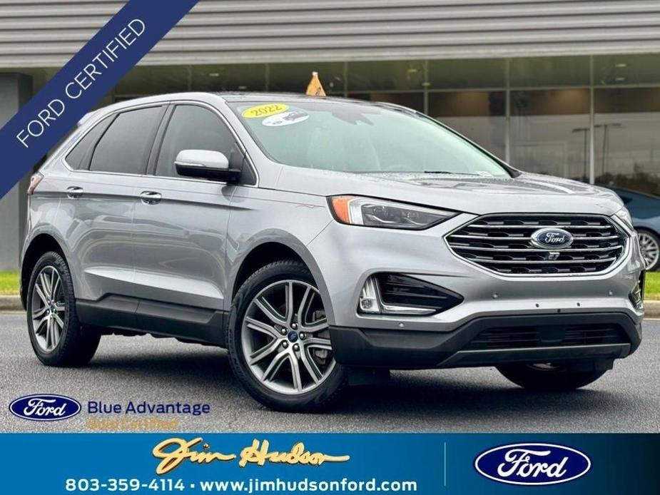 used 2022 Ford Edge car, priced at $29,999