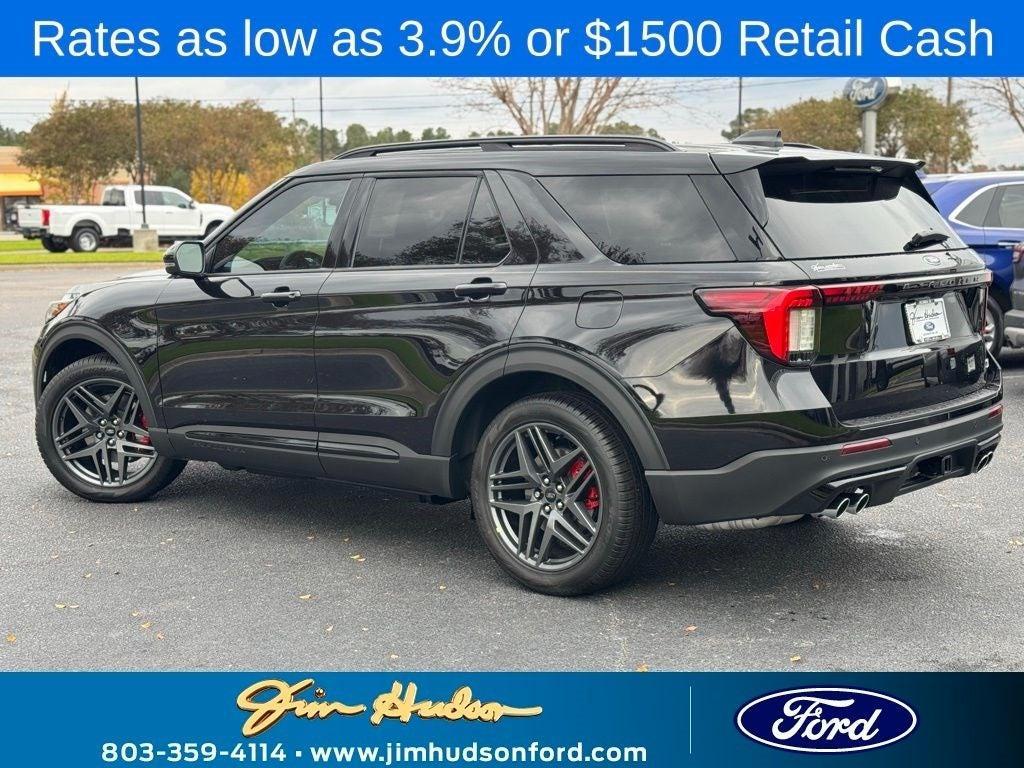 new 2025 Ford Explorer car, priced at $55,600