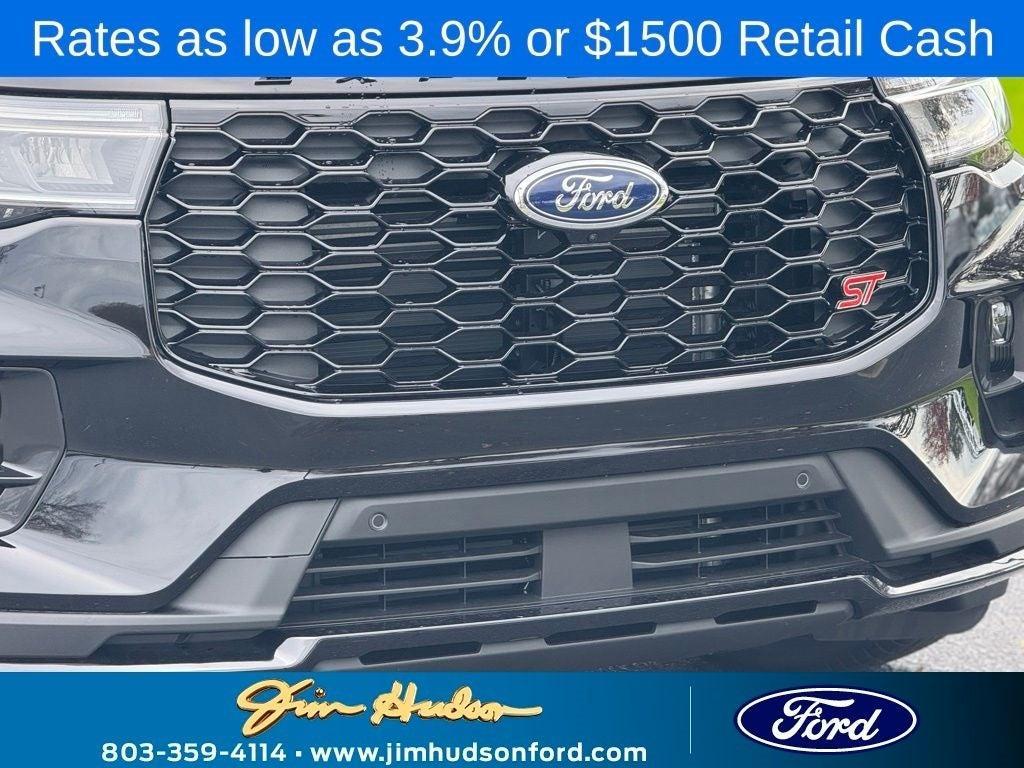 new 2025 Ford Explorer car, priced at $55,600