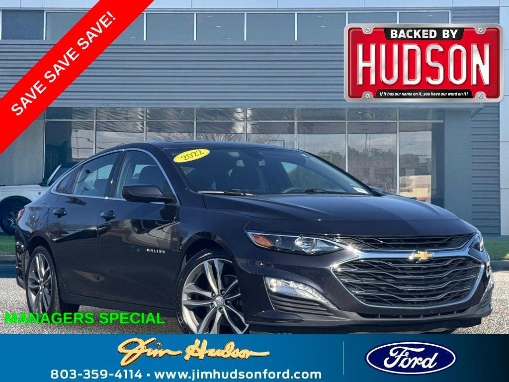 used 2022 Chevrolet Malibu car, priced at $19,999