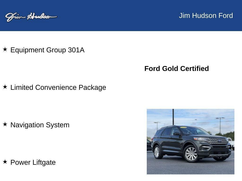 used 2022 Ford Explorer car, priced at $35,527