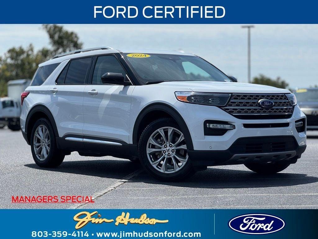 used 2024 Ford Explorer car, priced at $34,999