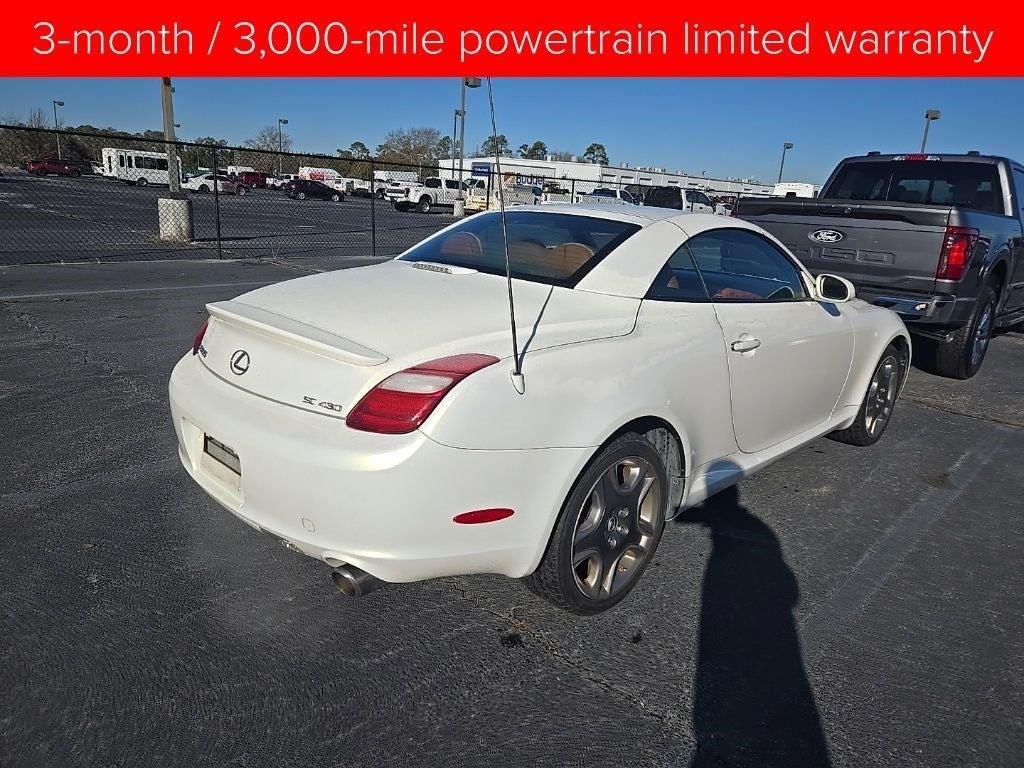 used 2006 Lexus SC 430 car, priced at $20,999