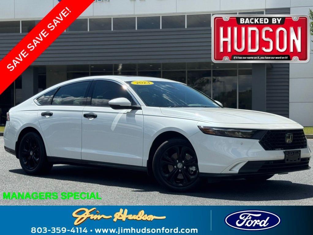 used 2023 Honda Accord Hybrid car, priced at $29,500