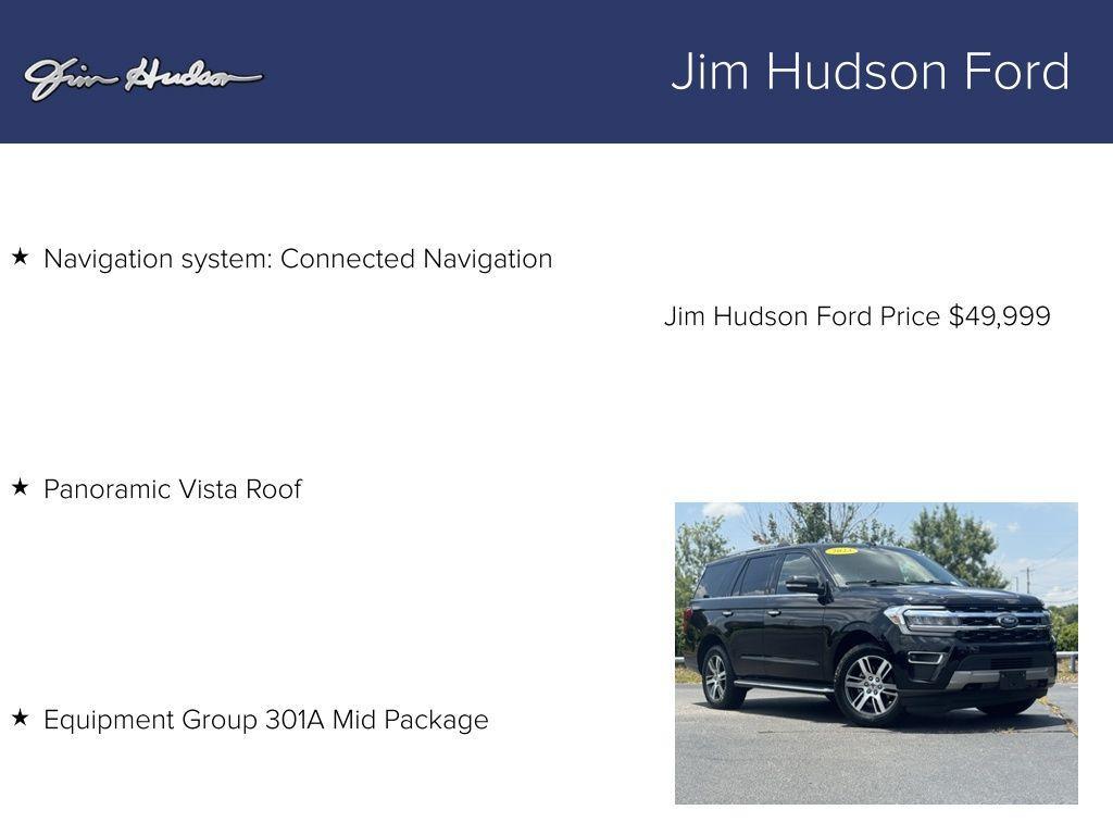 used 2023 Ford Expedition car, priced at $49,999