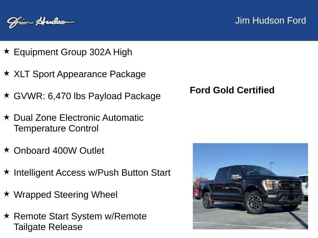 used 2023 Ford F-150 car, priced at $44,580