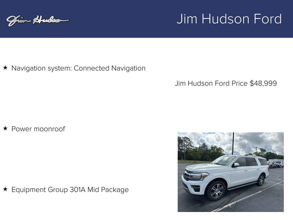 used 2023 Ford Expedition Max car, priced at $48,999