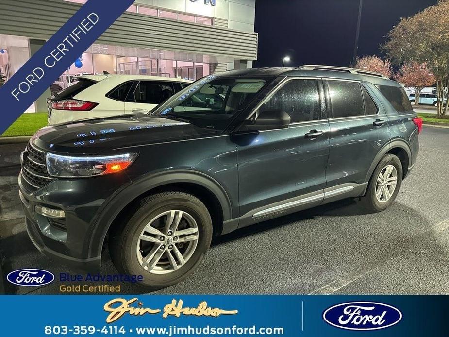 used 2022 Ford Explorer car, priced at $31,999