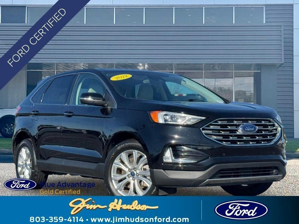 used 2022 Ford Edge car, priced at $23,999