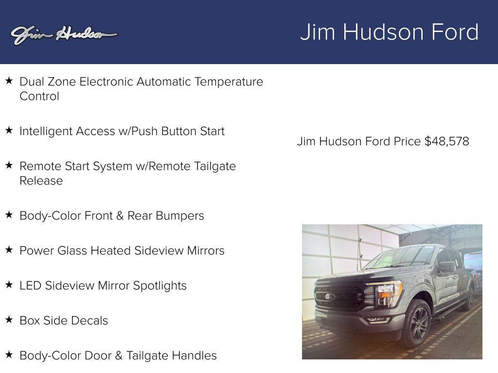 used 2022 Ford F-150 car, priced at $48,578