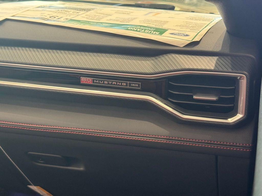new 2025 Ford Mustang car, priced at $75,459