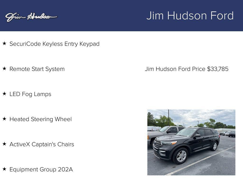 used 2022 Ford Explorer car, priced at $33,785